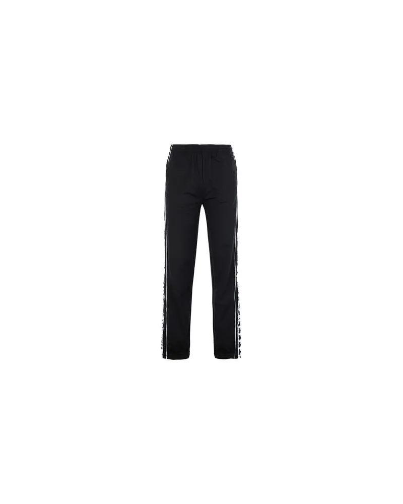 Kappa KONTROLL PANT HERITAGE   - HOSEN & RÖCKE - Hosenauf YOOX.COM Schwarz