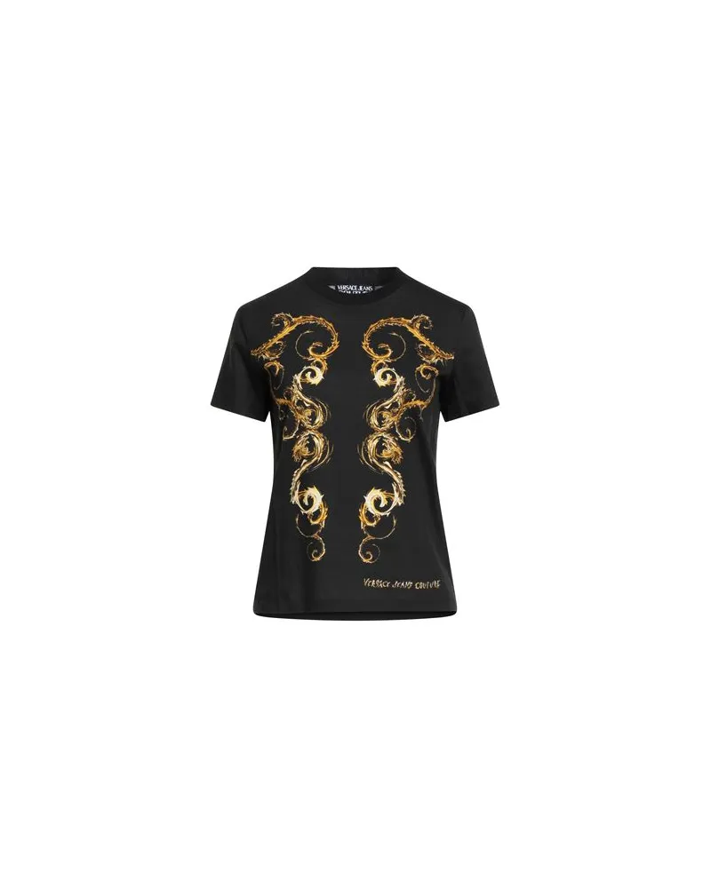 Versace Jeans TOPS - T-shirtsauf YOOX.COM Schwarz