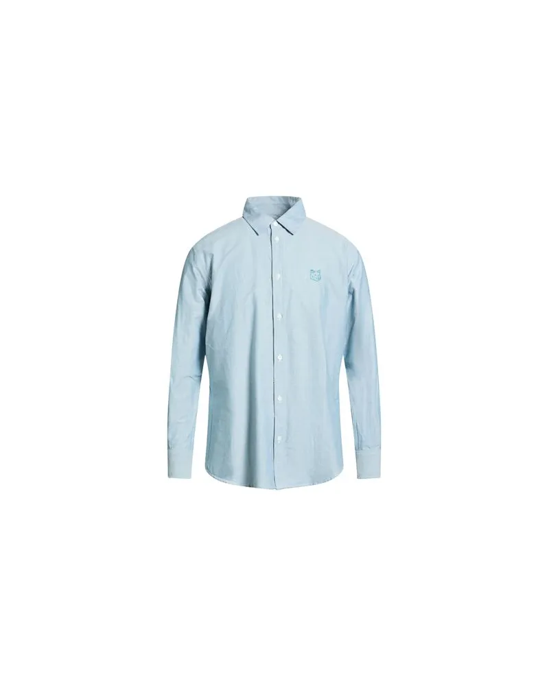 Kitsuné TOPS - Hemdenauf YOOX.COM Hellblau