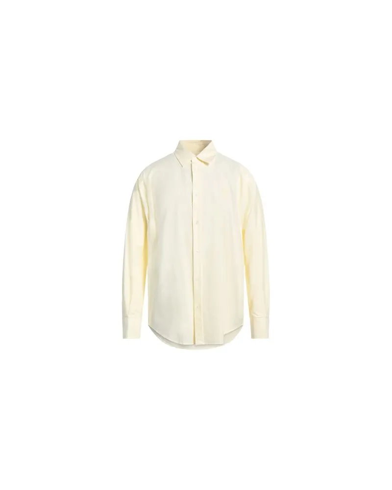 Kitsuné TOPS - Hemdenauf YOOX.COM Pastellgelb