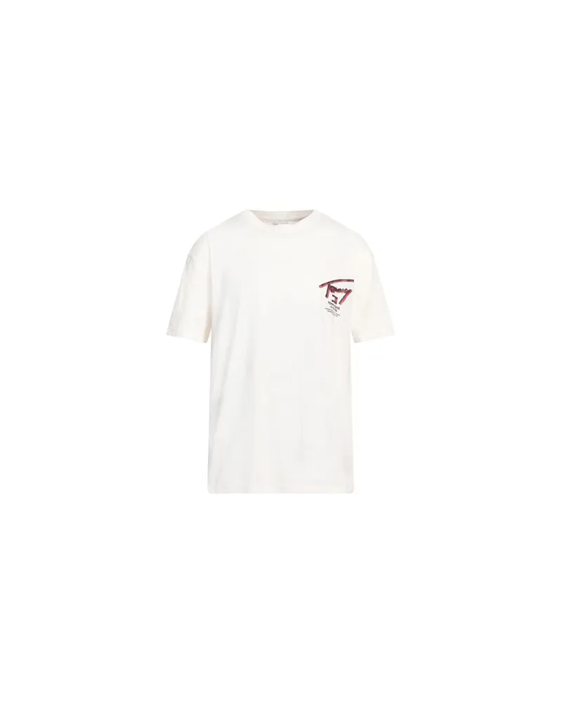 Tommy Hilfiger TOPS - T-shirtsauf YOOX.COM Cremeweiß
