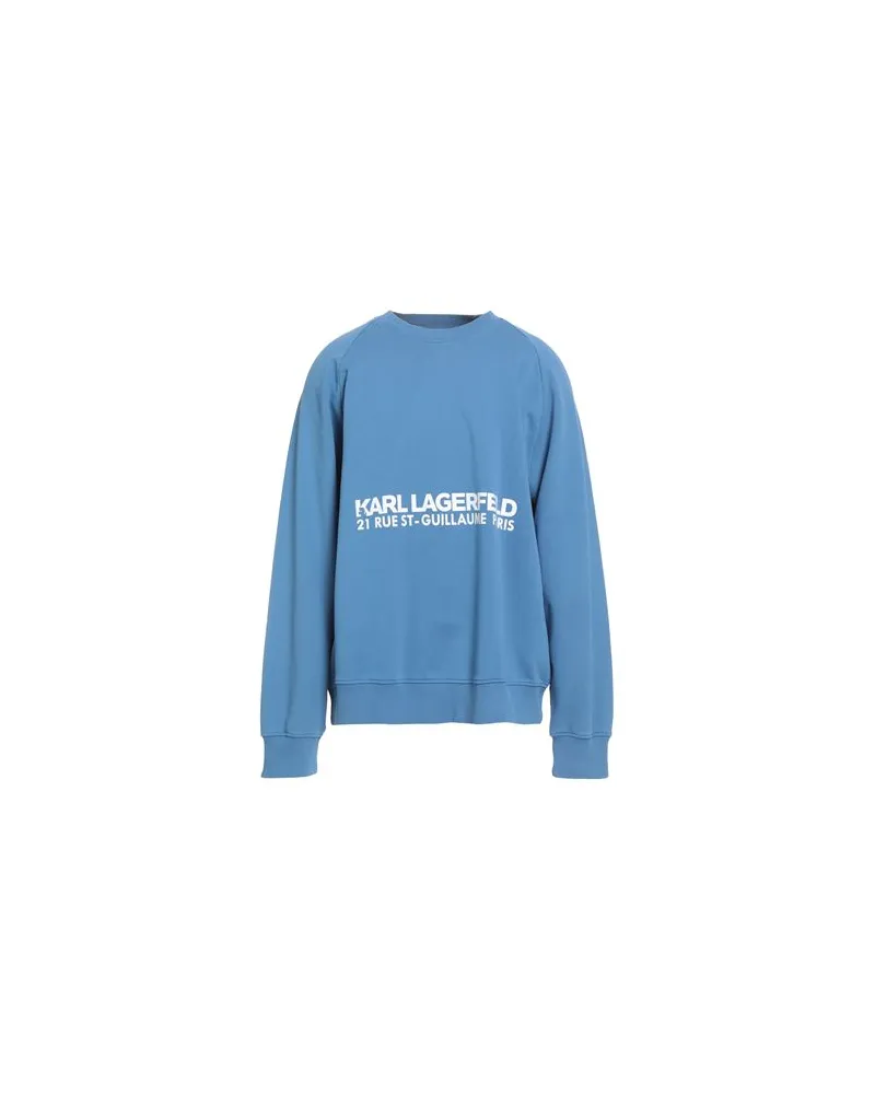 Karl Lagerfeld TOPS - Sweatshirtsauf YOOX.COM Hellblau