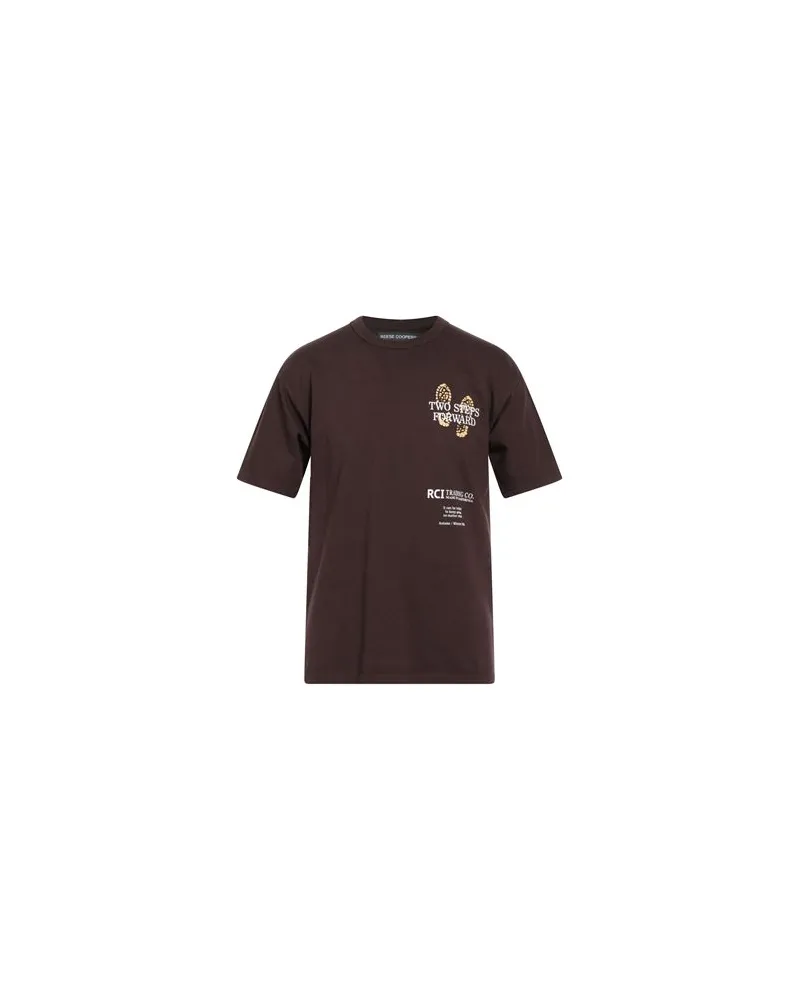 Reese Cooper TOPS - T-shirtsauf YOOX.COM Schokobraun