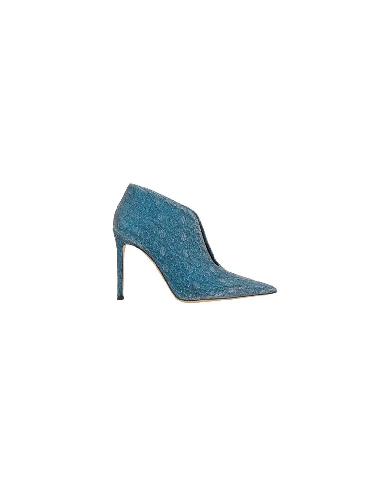 Luciano Padovan SCHUHE - Stiefelettenauf YOOX.COM Blau