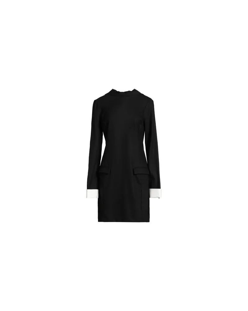 Semicouture KLEIDER - Mini-Kleiderauf YOOX.COM Schwarz