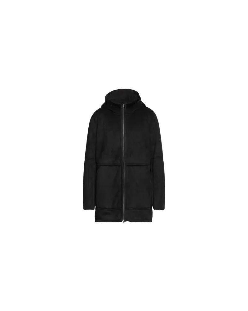 Patrizia Pepe JACKEN & MÄNTEL - Shearling- & Kunstfellauf YOOX.COM Schwarz
