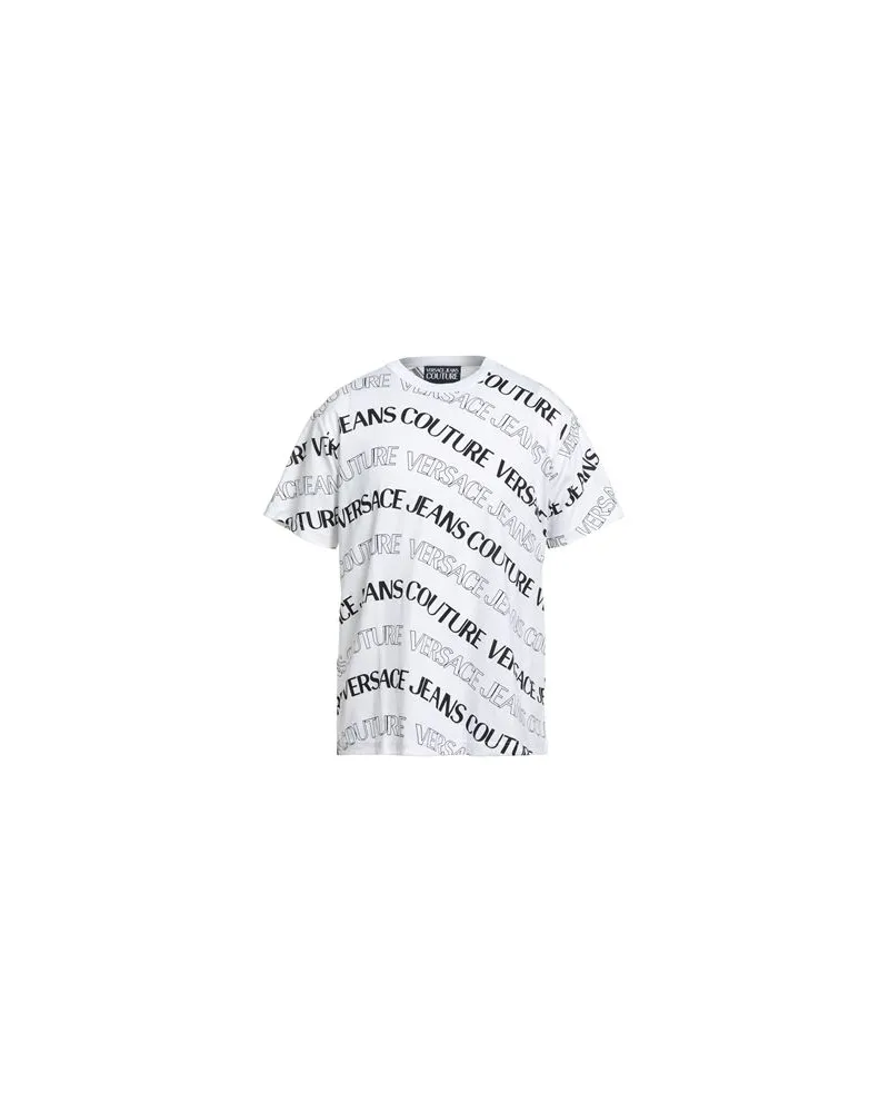 Versace Jeans TOPS - T-shirtsauf YOOX.COM Weiß