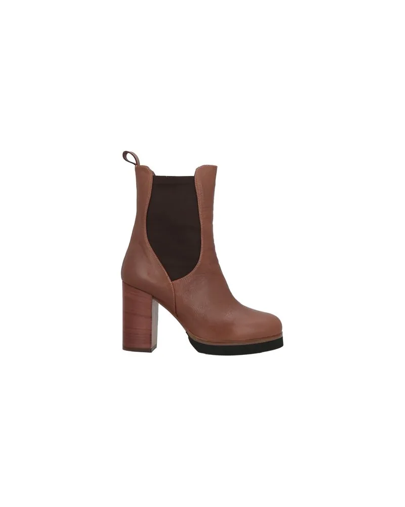 NOA A. SCHUHE - Stiefelettenauf YOOX.COM Braun
