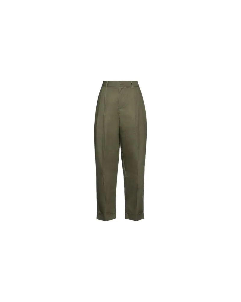 Maison Scotch HOSEN & RÖCKE - Hosenauf YOOX.COM Militärgrün