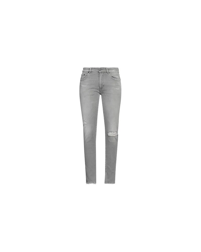 PT TORINO HOSEN & RÖCKE - Jeanshosenauf YOOX.COM Grau