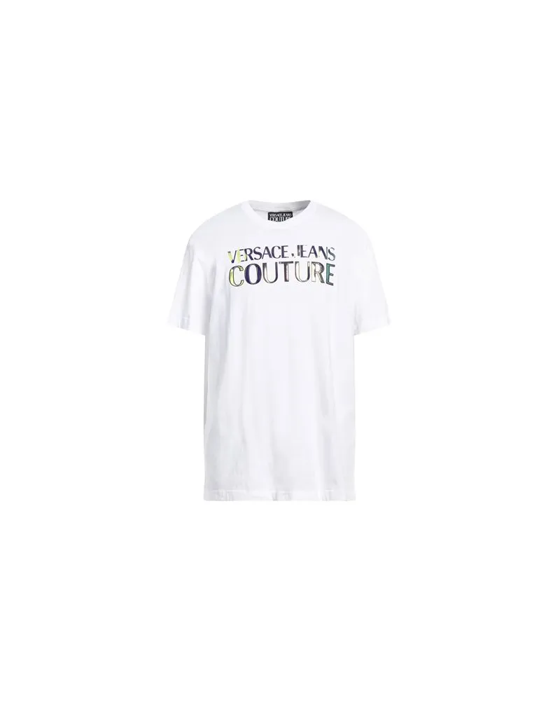 Versace Jeans TOPS - T-shirtsauf YOOX.COM Weiß