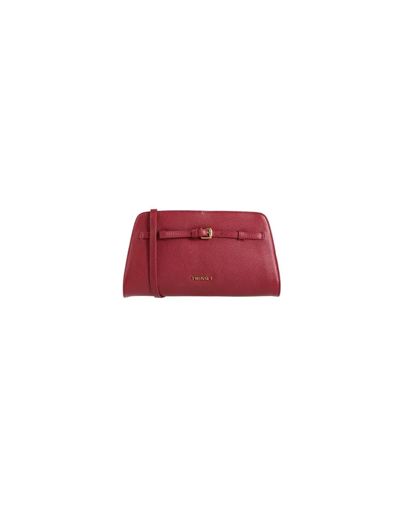 Twin-Set TASCHEN - Umhängetascheauf YOOX.COM Ziegelrot