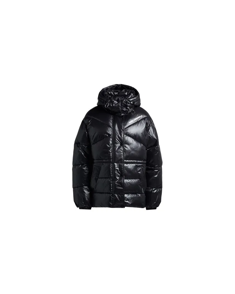 Karl Lagerfeld JACKEN & MÄNTEL - Pufferjacken & Daunenjackenauf YOOX.COM Schwarz