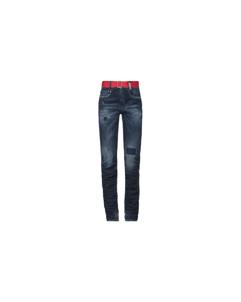 HIGH HOSEN & RÖCKE - Jeanshosenauf YOOX.COM Blau