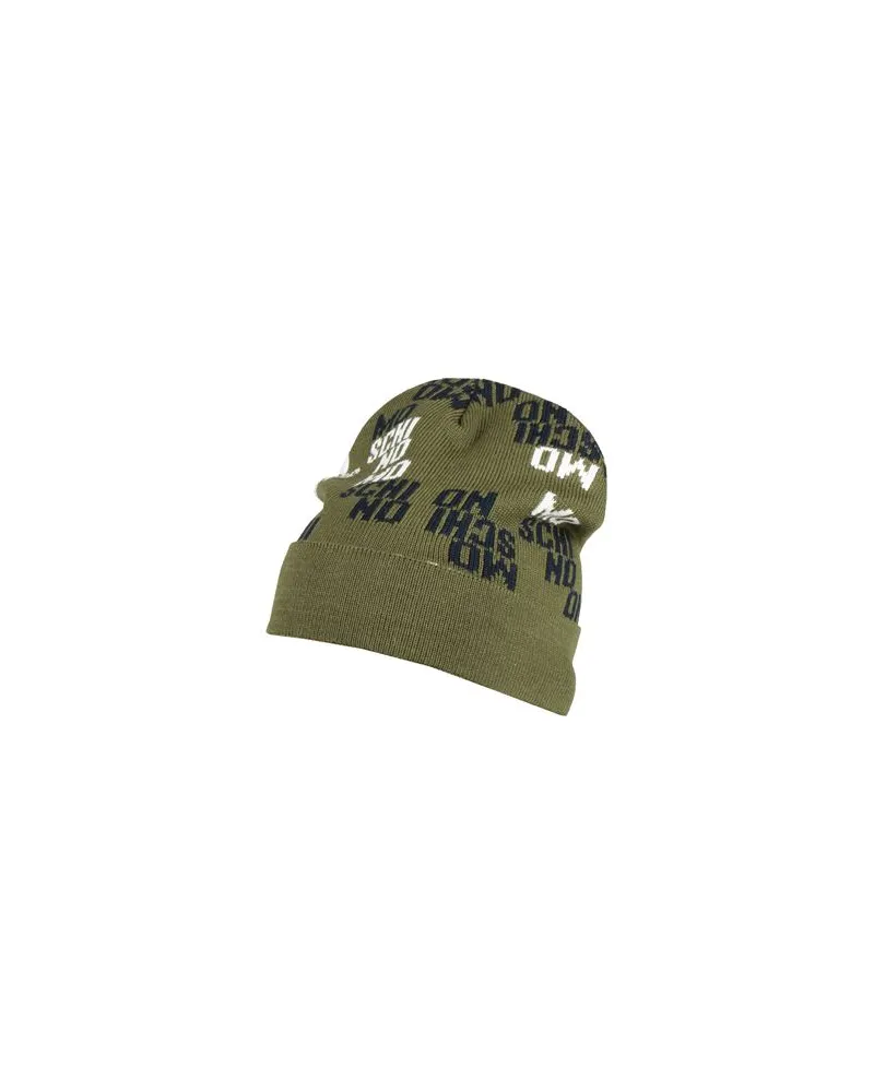 Moschino ACCESSOIRES - Mützen & Hüteauf YOOX.COM Militärgrün