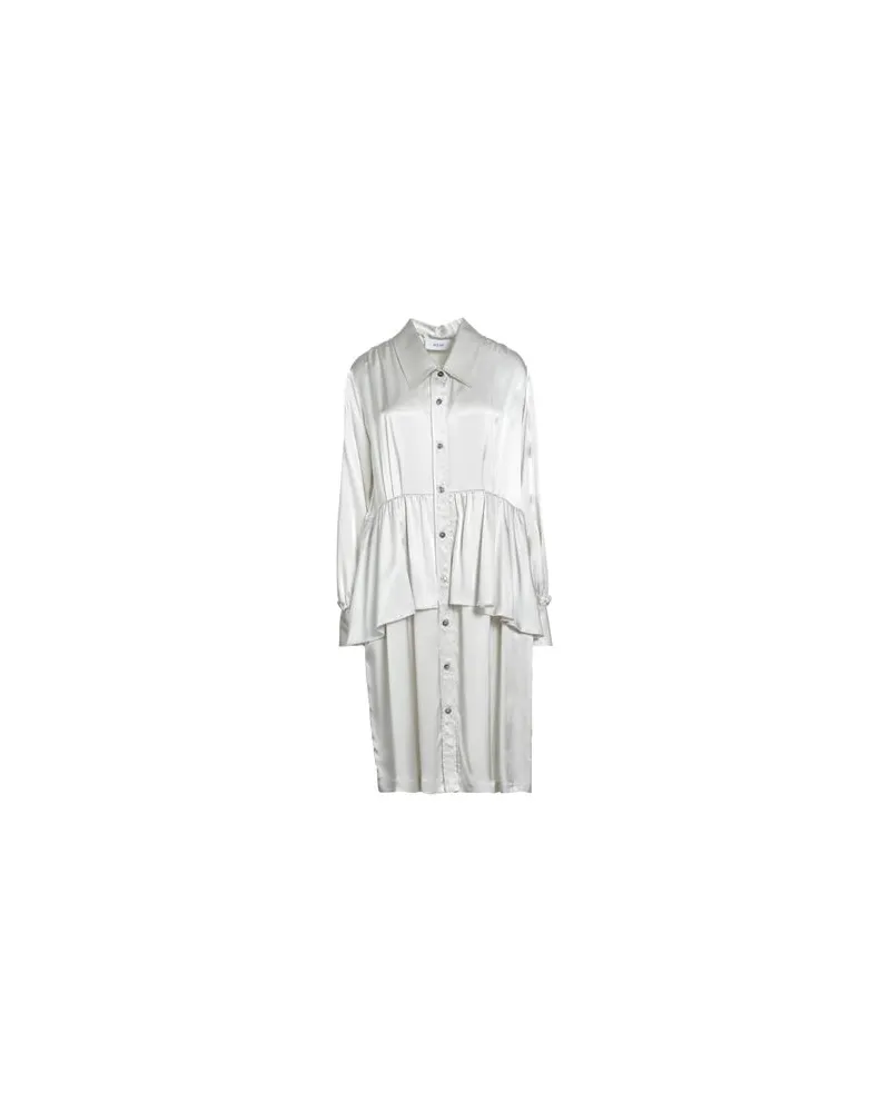 Aglini KLEIDER - Midi-Kleiderauf YOOX.COM Hellgrau