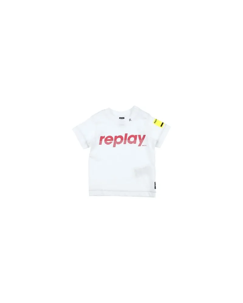 Replay TOPS - T-shirtsauf YOOX.COM Weiß