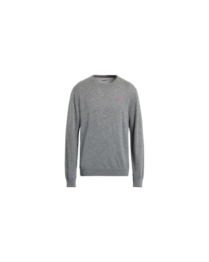 Napapijri STRICKWAREN - Pulloverauf YOOX.COM Hellgrau