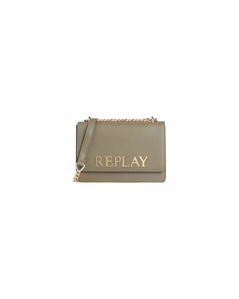 Replay TASCHEN - Umhängetascheauf YOOX.COM Khaki