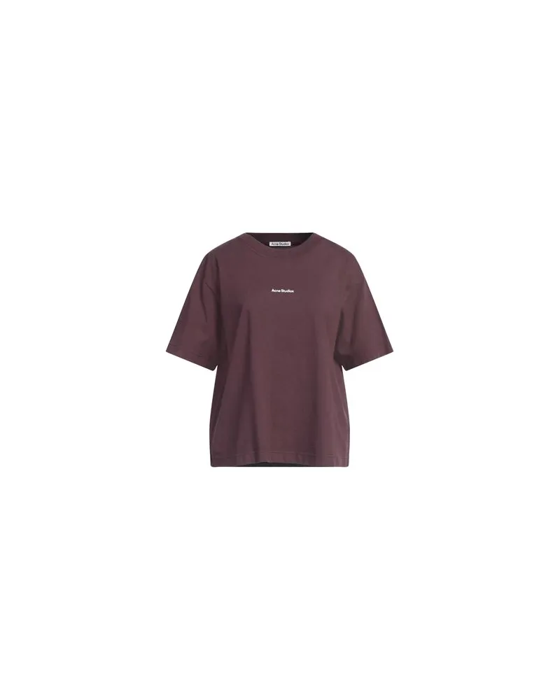 Acne Studios TOPS - T-shirtsauf YOOX.COM Bordeaux