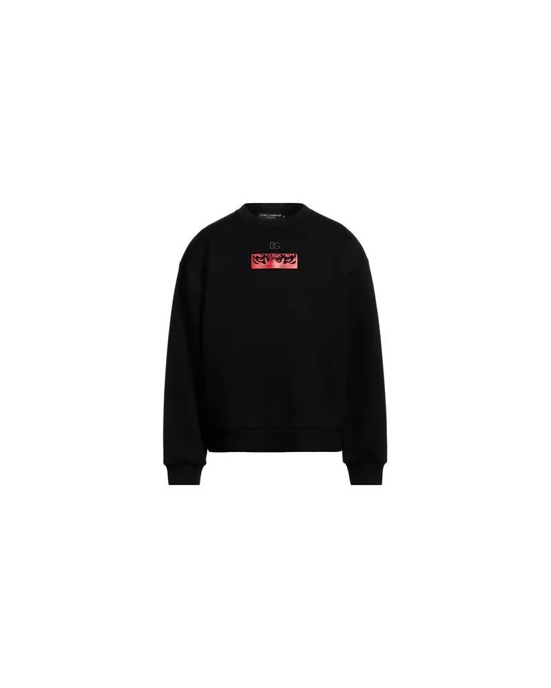 Dolce & Gabbana TOPS - Sweatshirtsauf YOOX.COM Schwarz