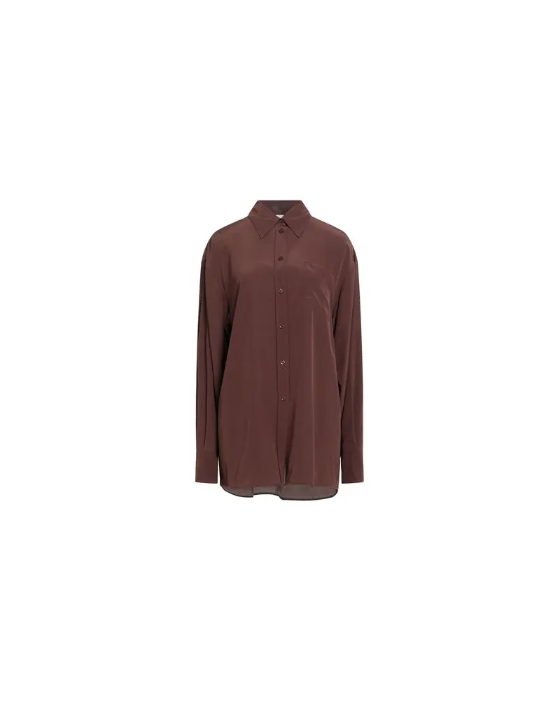 SPORTMAX TOPS - Hemdenauf YOOX.COM Schokobraun