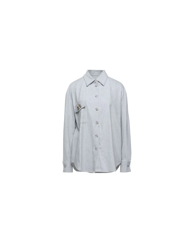 Soallure TOPS - Hemdenauf YOOX.COM Hellgrau