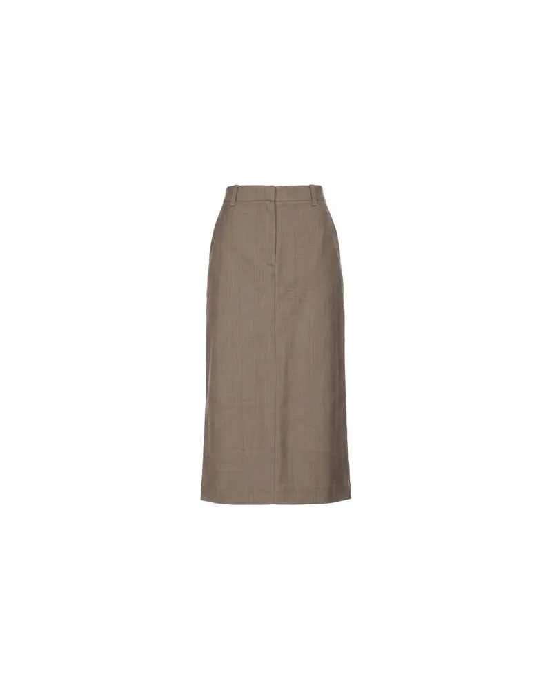 Samsøe & Samsøe HOSEN & RÖCKE - Midi-Röckeauf YOOX.COM Khaki