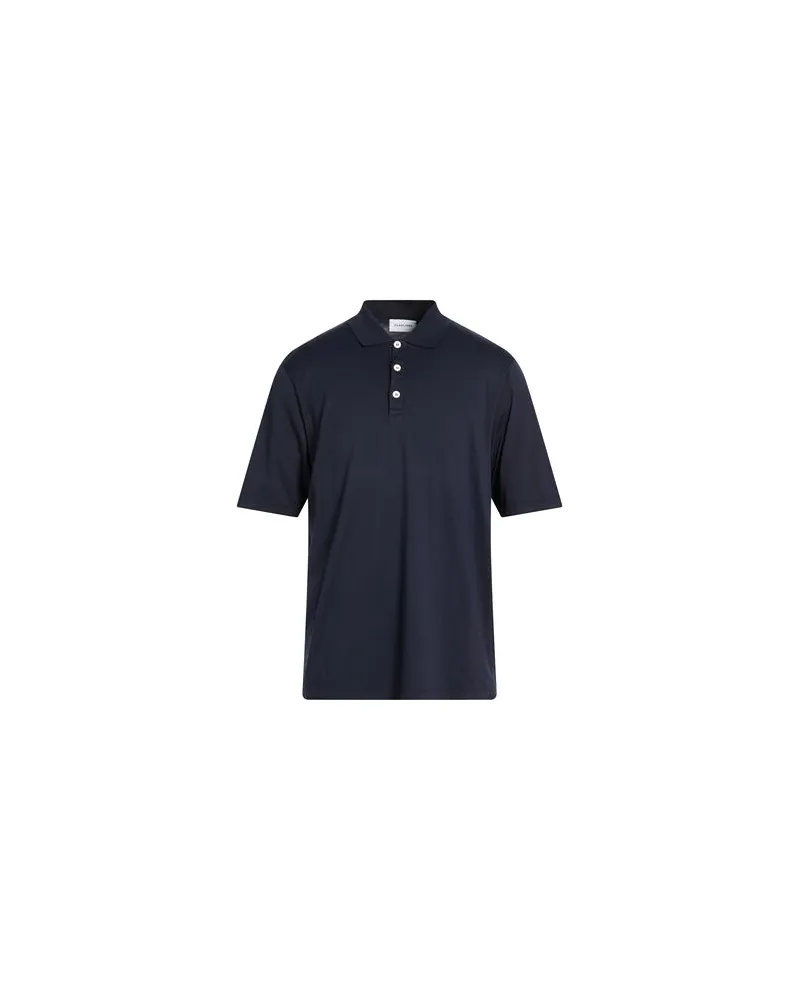 Scaglione TOPS - Poloshirtsauf YOOX.COM Marineblau