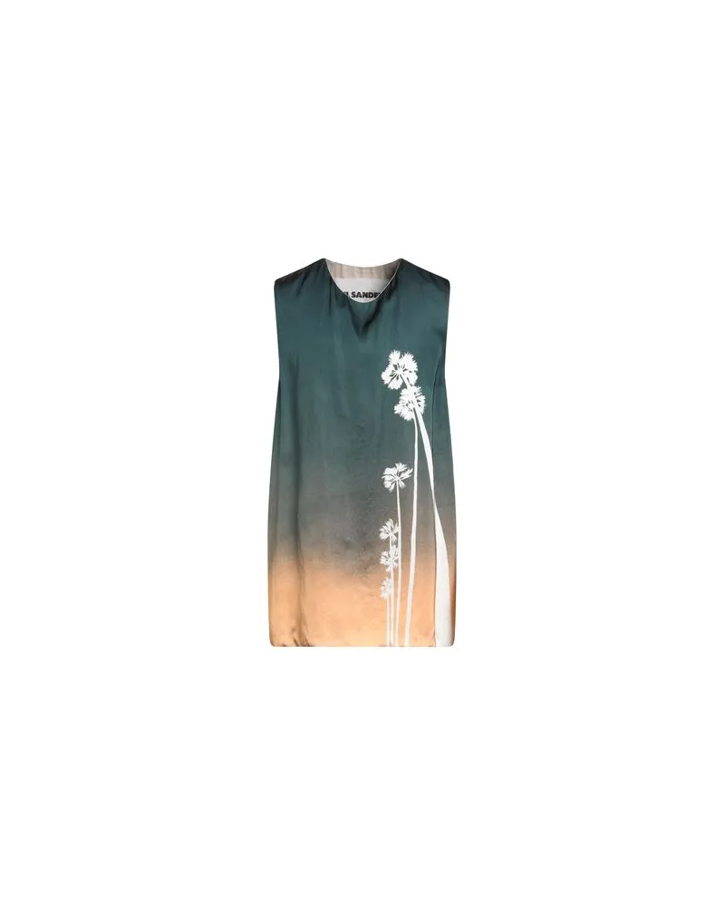 Jil Sander TOPS - T-shirtsauf YOOX.COM Dunkelgrün