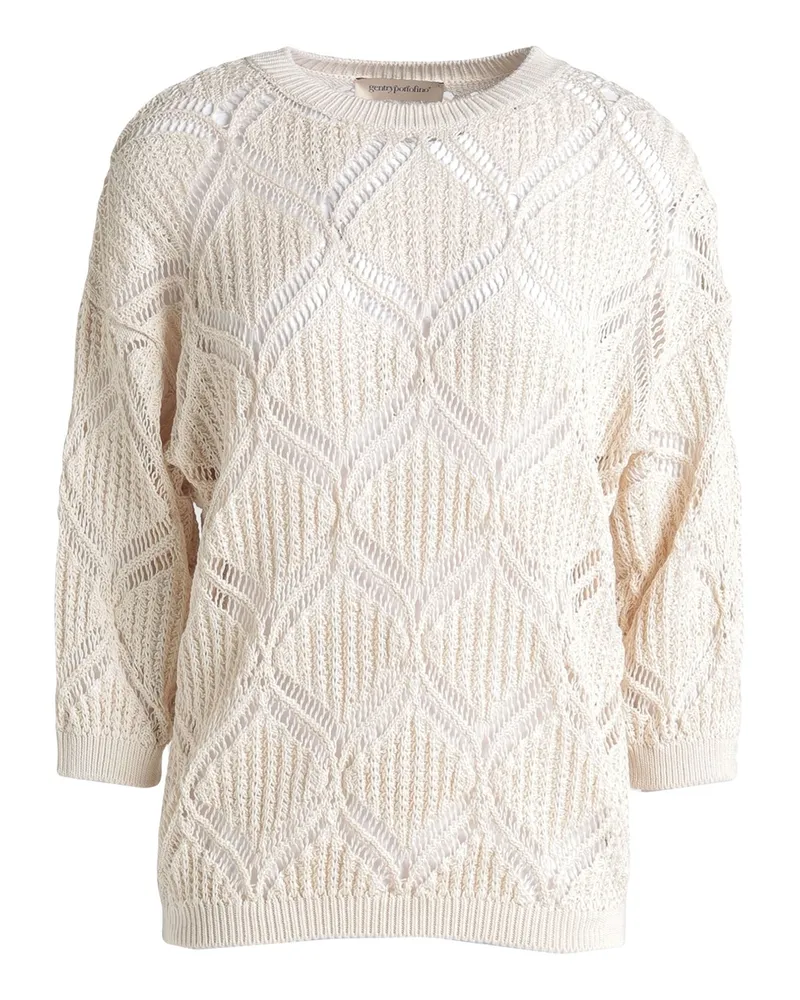 Gentryportofino Pullover Beige