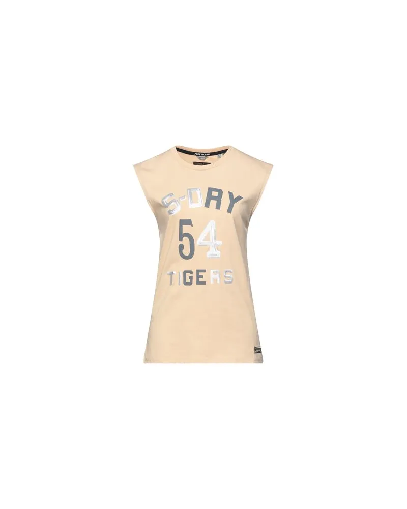 Superdry. TOPS - T-shirtsauf YOOX.COM Beige