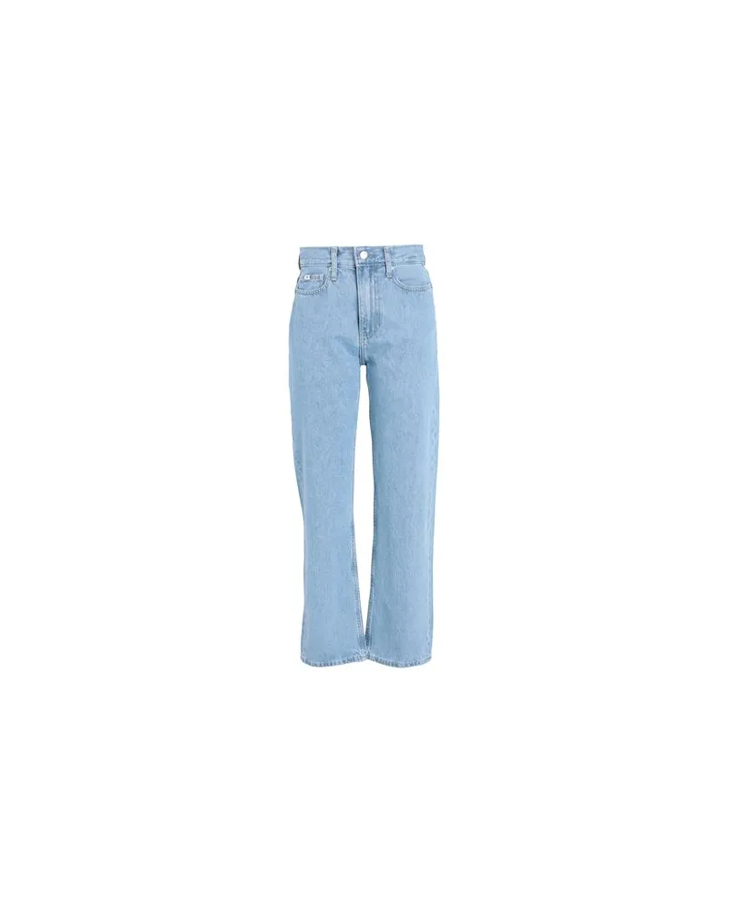 Calvin Klein HOSEN & RÖCKE - Jeanshosenauf YOOX.COM Blau