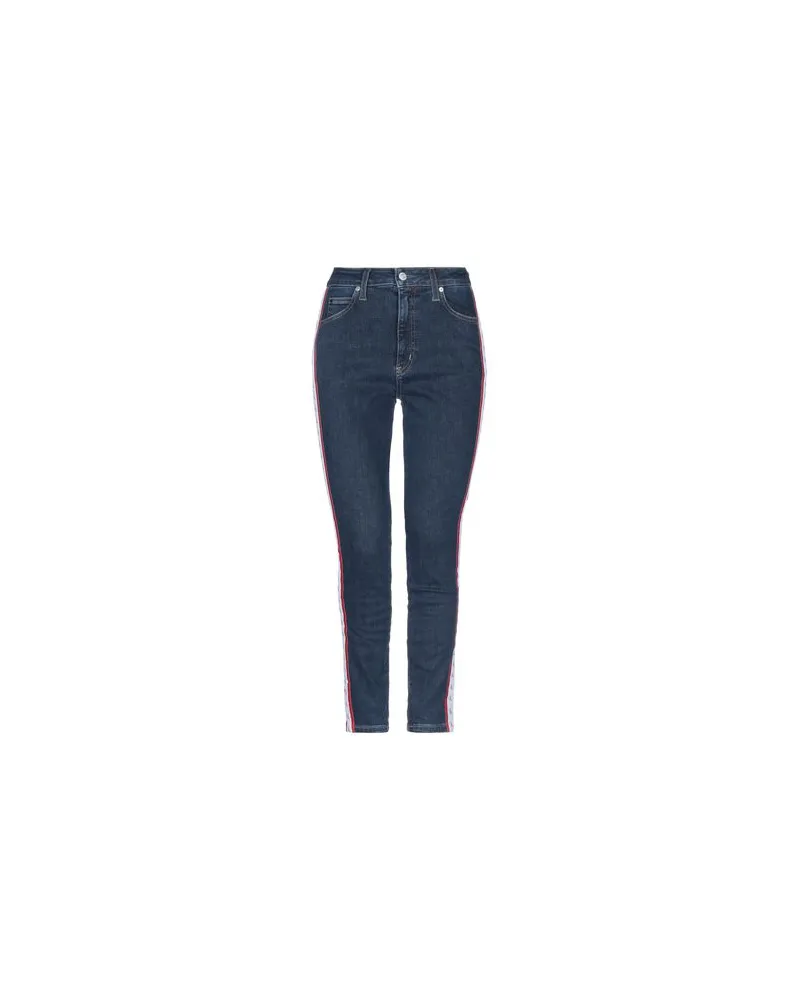 Calvin Klein HOSEN & RÖCKE - Jeanshosenauf YOOX.COM Blau