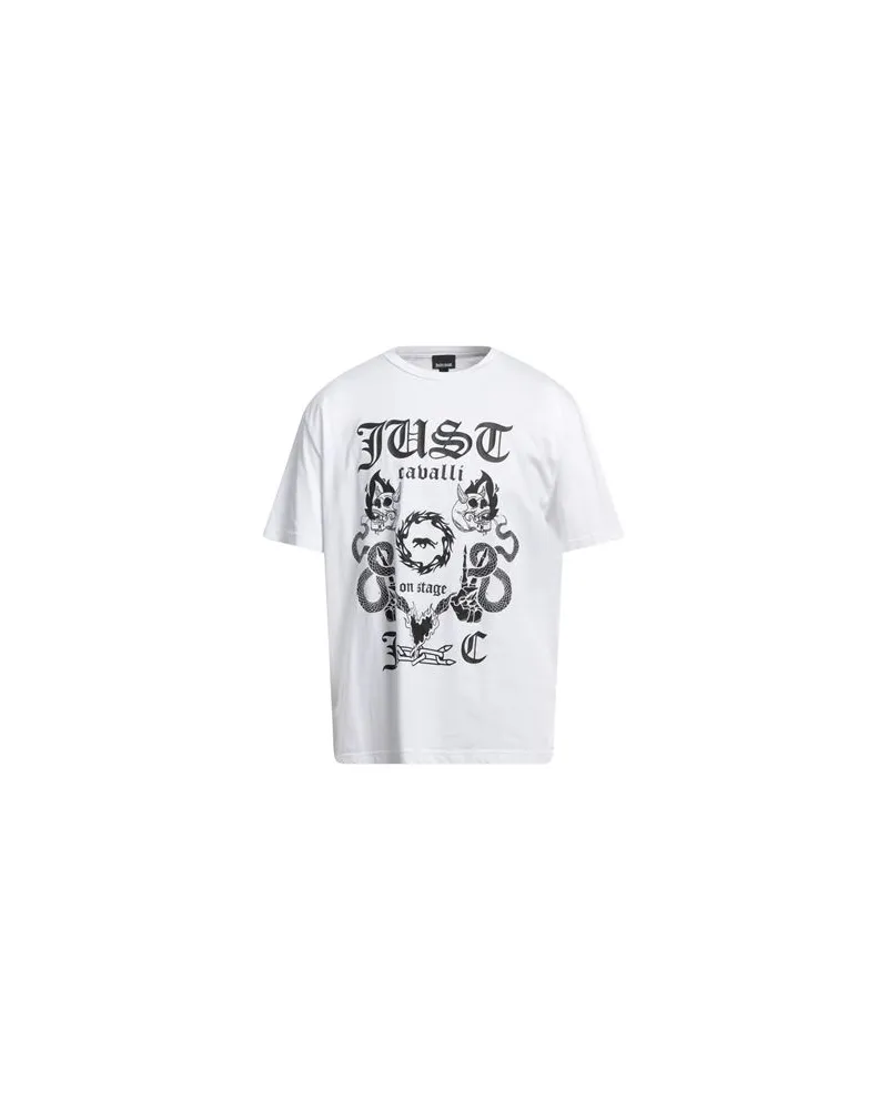 Just Cavalli TOPS - T-shirtsauf YOOX.COM Weiß