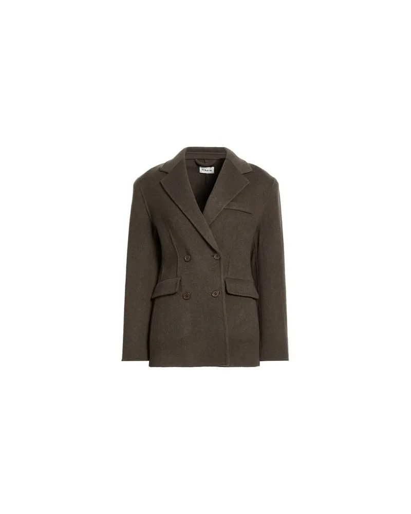 P.A.R.O.S.H. P.A.R.O H. - JACKEN & MÄNTEL - Mäntelauf YOOX.COM Maulwurfsgrau