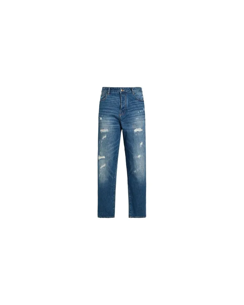 Armani Exchange HOSEN & RÖCKE - Jeanshosenauf YOOX.COM Blau