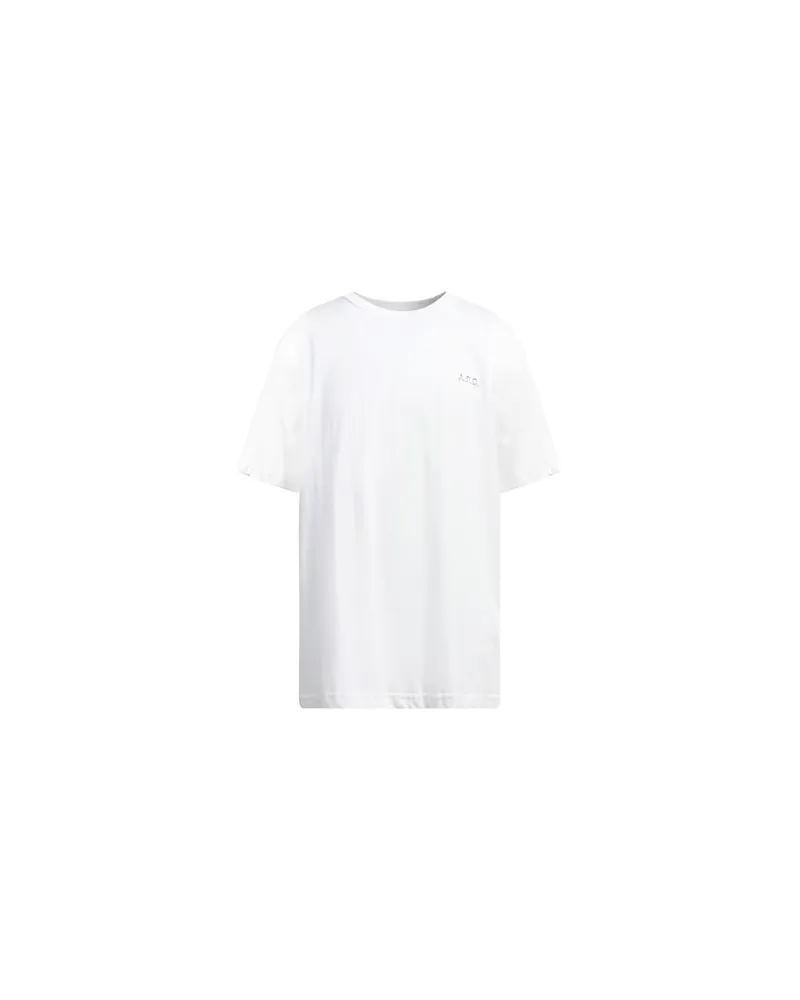A.P.C. TOPS - T-shirtsauf YOOX.COM Weiß