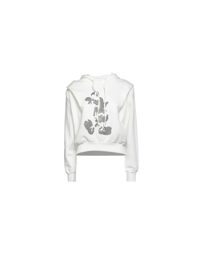 Brand Unique TOPS - Sweatshirtsauf YOOX.COM Weiß