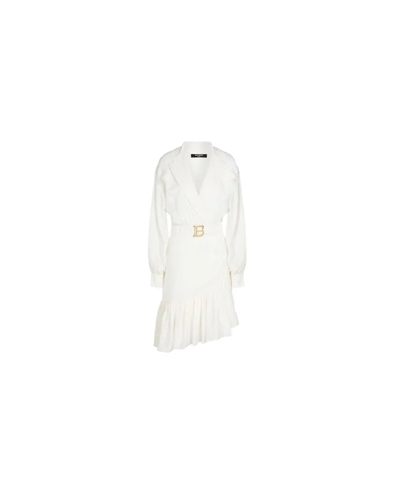 Balmain KLEIDER - Midi-Kleiderauf YOOX.COM Weiß