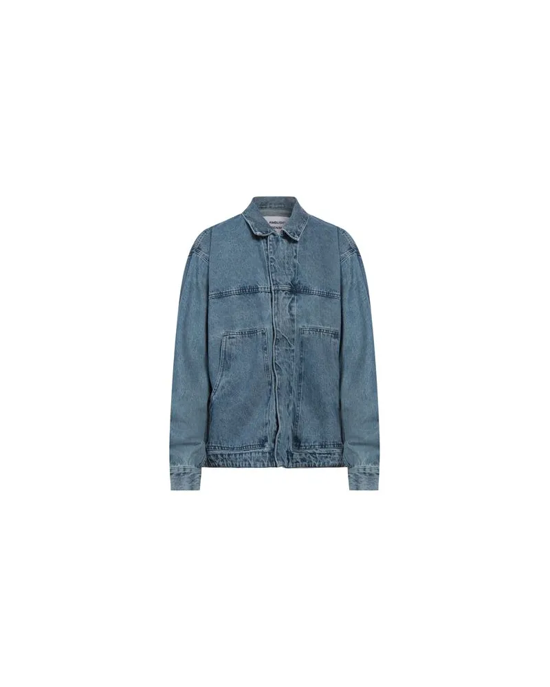 AMBUSH JACKEN & MÄNTEL - Jeansjacken/Mäntelauf YOOX.COM Blau