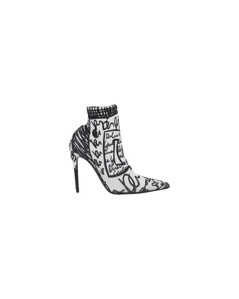 Dolce & Gabbana SCHUHE - Stiefelettenauf YOOX.COM Weiß