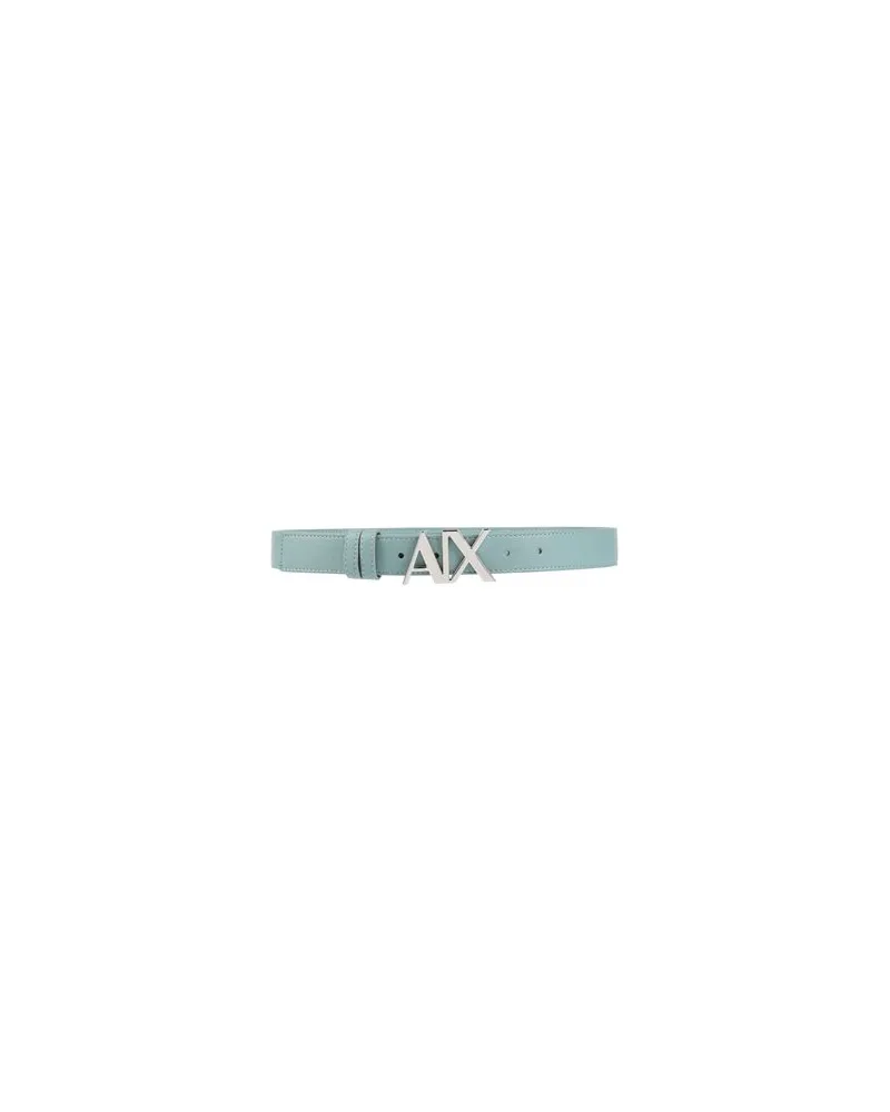 Armani Exchange Kleinlederwaren - Gürtelauf YOOX.COM Salbeigrün
