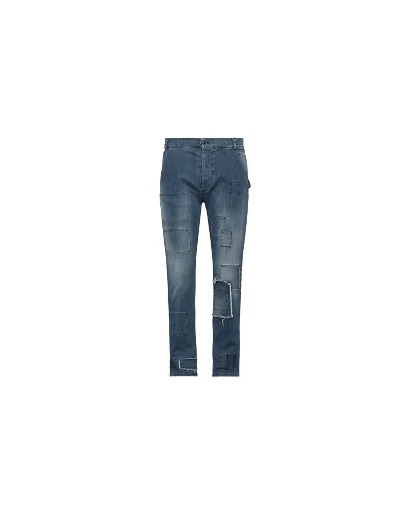 Massimo Sabbadin HOSEN & RÖCKE - Jeanshosenauf YOOX.COM Blau