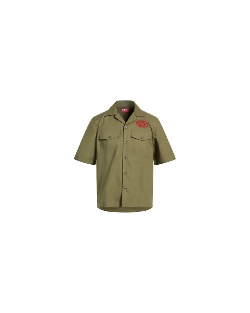 Diesel S-MAC-22-B  - TOPS - Hemdenauf YOOX.COM Militärgrün
