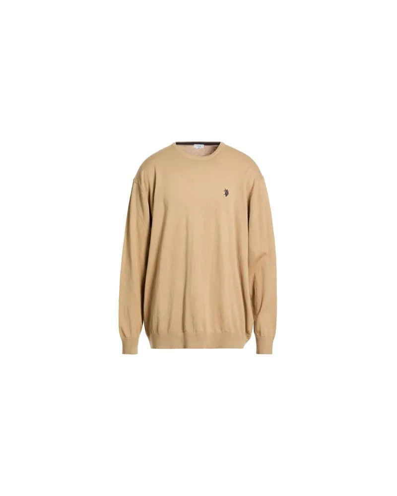 U.S. Polo Assn.  STRICKWAREN - Pulloverauf YOOX.COM Sand