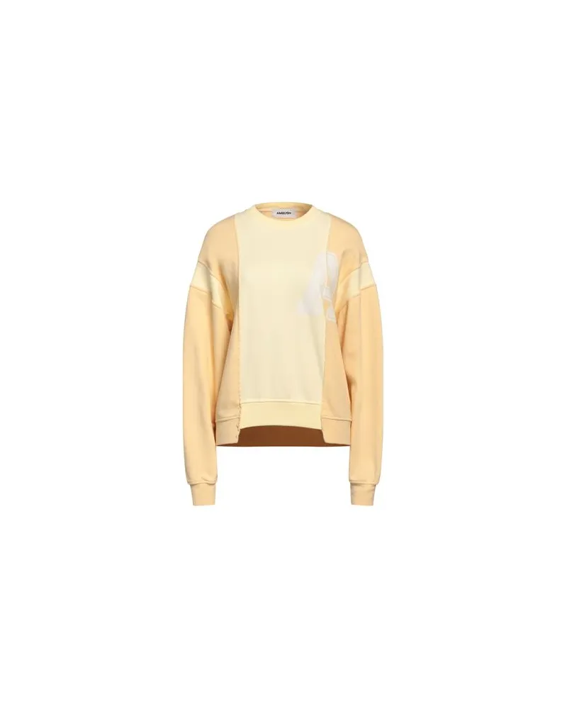 AMBUSH TOPS - Sweatshirtsauf YOOX.COM Pastellgelb