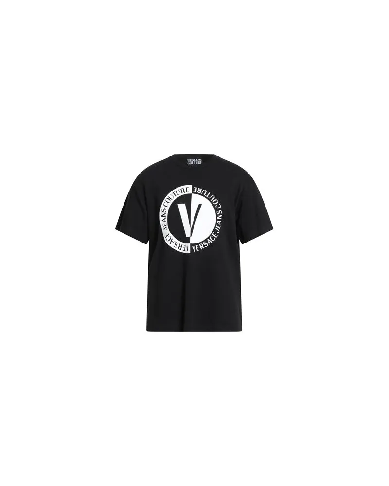 Versace Jeans TOPS - T-shirtsauf YOOX.COM Schwarz