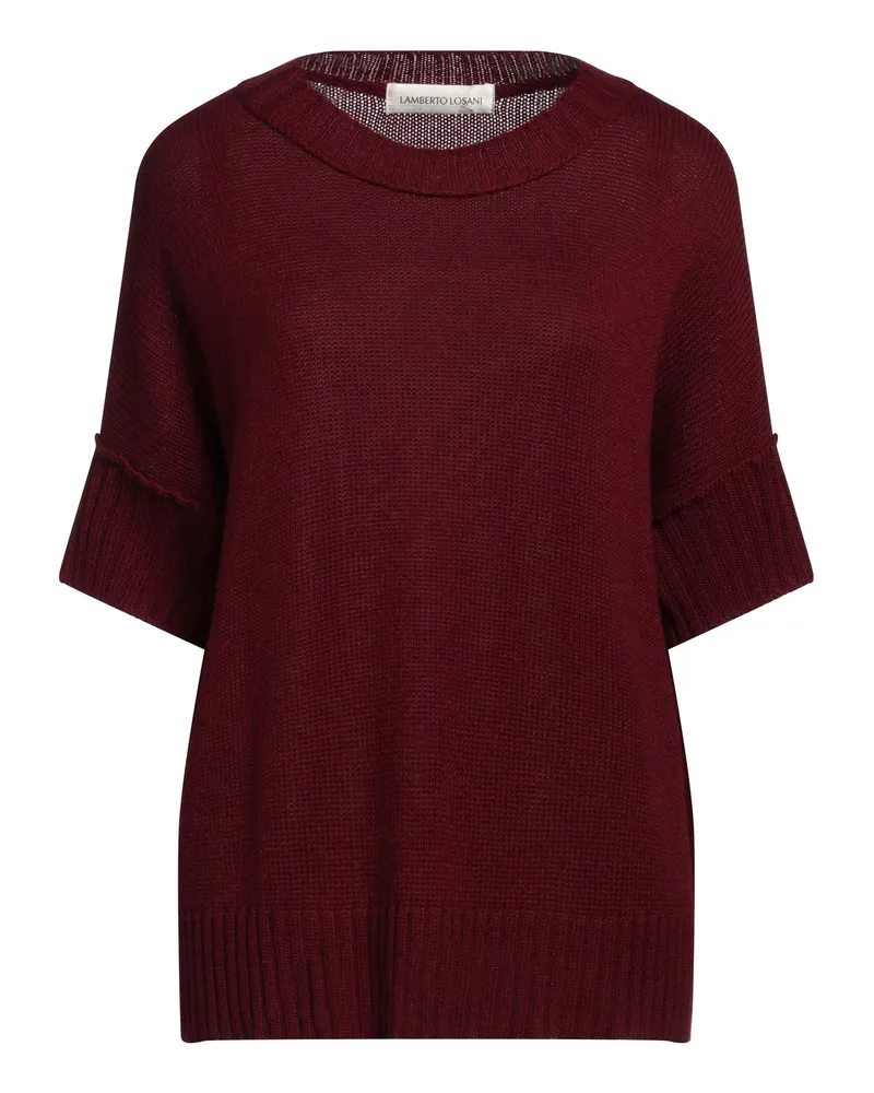 Lamberto Losani Pullover Bordeaux