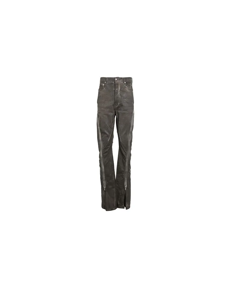 DRKSHDW by Rick Owens HOSEN & RÖCKE - Jeanshosenauf YOOX.COM Braungrau
